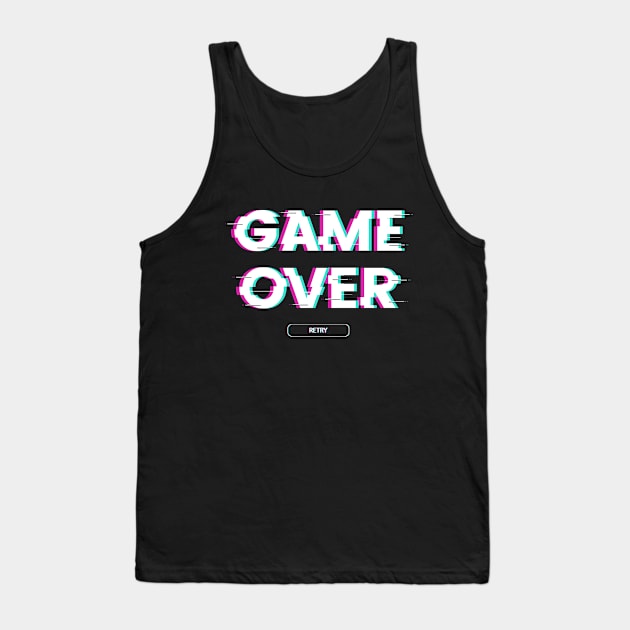 Game Over Tank Top by TomCage